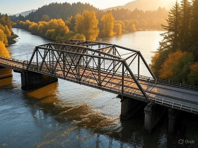 Scenic view of Raymond, WA’s rivers and landmarks